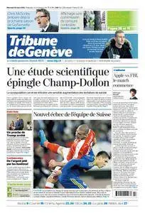 Tribune de Genève du 30 Mars 2016