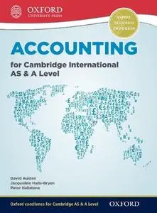 Accounting for Cambridge International AS and A Level Student Book