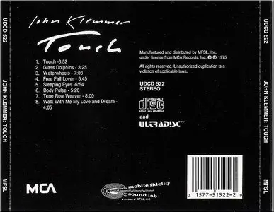 John Klemmer - Touch (1975) [MFSL UDCD 522]