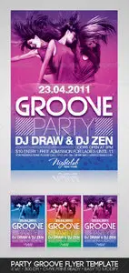Graphicriver Party Groove Flyer