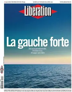 Libération du Samedi 21 et Dimanche 22 Avril 2012