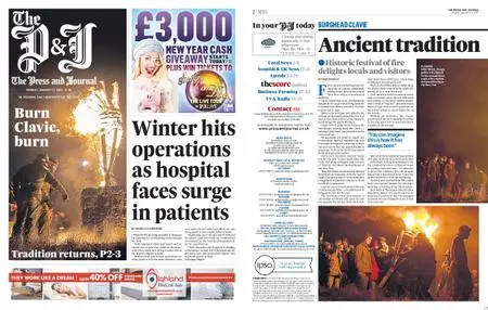 The Press and Journal Moray – January 13, 2020