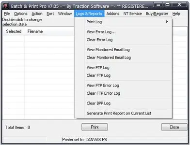 Traction Software Batch and Print Pro 7.05 (x86/x64)