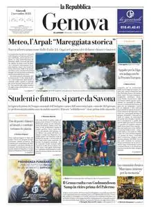 la Repubblica Genova - 2 Novembre 2023