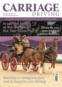 Carriage Driving - November 2016