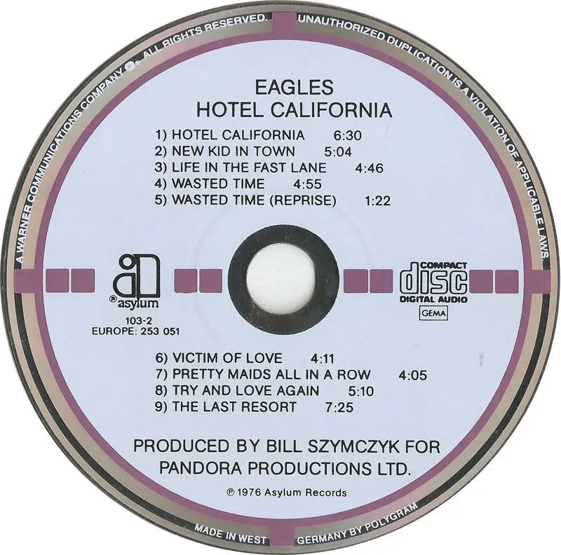 Eagles - Hotel California (1976) Re-up / AvaxHome