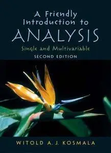 A Friendly Introduction to Analysis (2nd edition) (Repost)