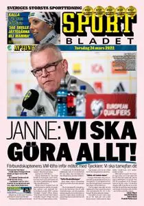 Sportbladet – 24 mars 2022