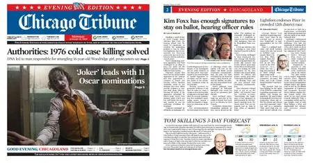 Chicago Tribune Evening Edition – January 13, 2020