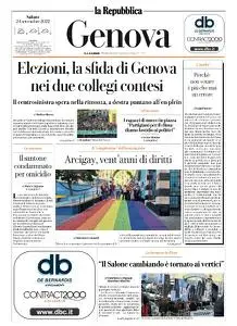 la Repubblica Genova - 24 Settembre 2022