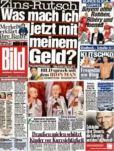 Bild Zeitung vom 04 Mai 2013