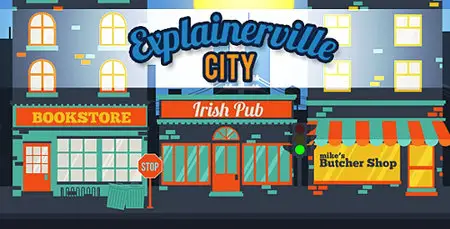 Explainerville City - Project for After Effects (VideoHive)