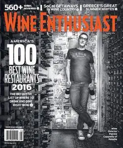 Wine Enthusiast Magazine - August 2016
