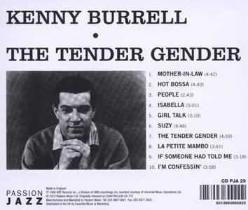 The Kenny Burrell Quartet - The Tender Gender (1966/2012) {Reissue}