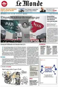 Le Monde du Mardi, 08. Janvier 2012