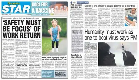 Shropshire Star Shrewsbury Edition – May 05, 2020