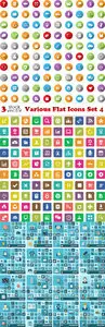 Vectors - Various Flat Icons Set 4