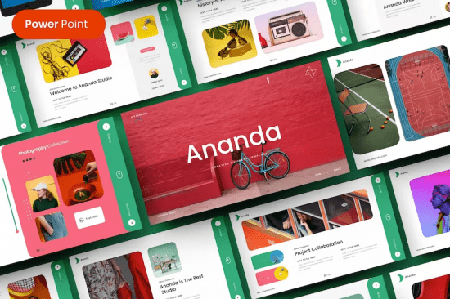 Ananda  Business PowerPoint Template