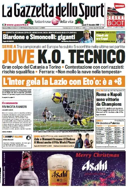 La Gazzetta dello Sport (21-11-09)