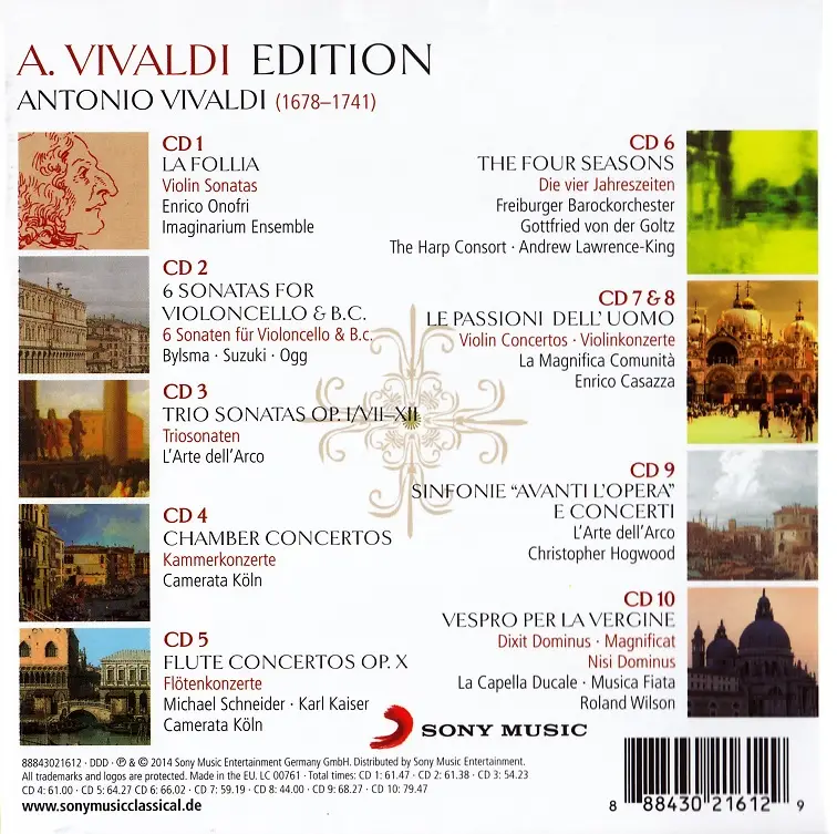 vivaldi edition operas