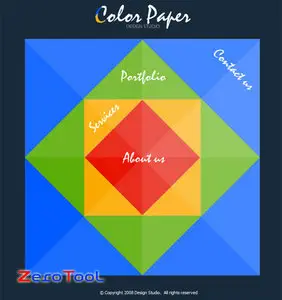 FlashMint 2135 Graphic designers flash template