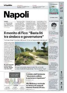 la Repubblica Napoli - 7 Luglio 2018