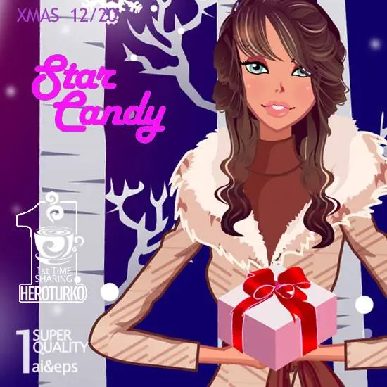 Star Candy Xmas Designs 12/20