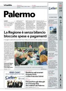la Repubblica Palermo - 2 Febbraio 2019