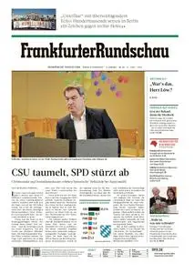 Frankfurter Rundschau Stadtausgabe - 15. Oktober 2018