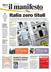IL MANIFESTO 09 LUGLIO 2011