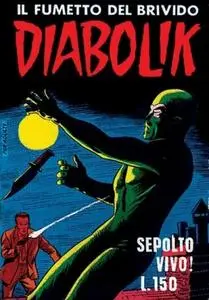 Diabolik N.008 - Prima serie -  Sepolto vivo!  (Astorina 08-1963)