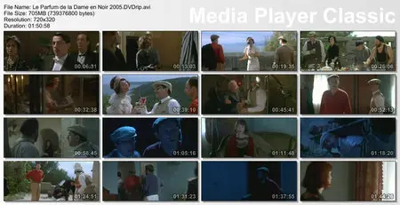 (Policier Comedie) Le Parfum de la Dame en Noir [DVDrip] 2005
