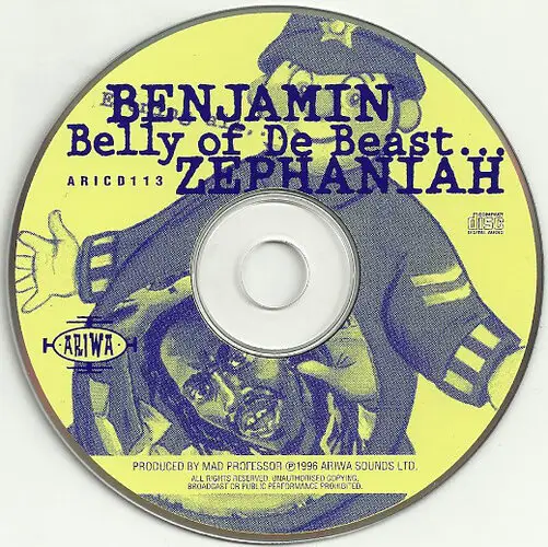 Benjamin Zephaniah - Belly Of De Beast (1996) {Ariwa}