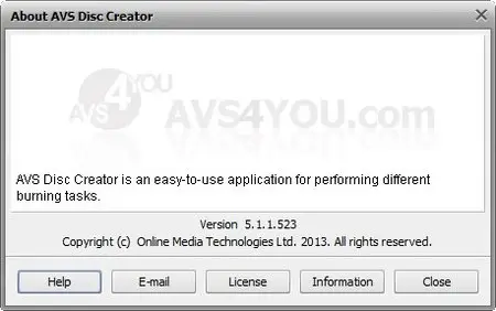 AVS Disc Creator 5.1.1.523