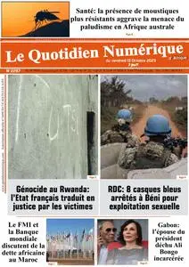Quotidien Numérique d'Afrique N.2297 - 14 Octobre 2023