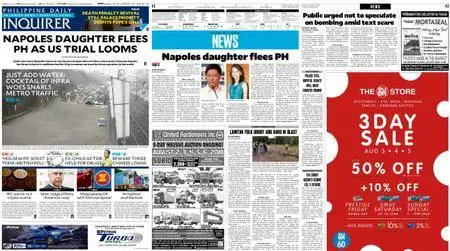 Philippine Daily Inquirer – August 04, 2018