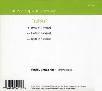 Rinaldo Alessandrini - Louis Couperin: Suites (2019)