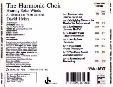 David Hykes & The Harmonic Choir - Hearing Solar Winds (1988)