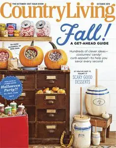 Country Living USA - October 2019