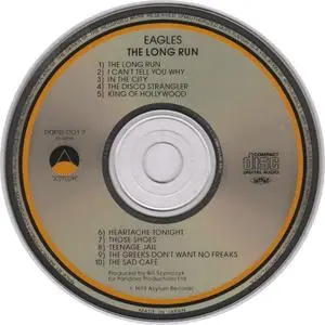 Eagles - The Long Run (1979) [1988, Warner-Pioneer 20P2-2017, Japan]