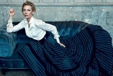 Cate Blanchett by Norman Jean Roy for Harper's Bazaar UK February 2016