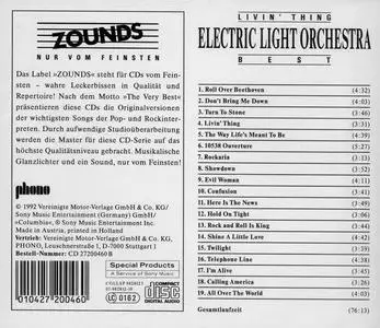 Electric Light Orchestra - Livin' Thing: Best (1992) {Zounds/Sony Music Special Products}