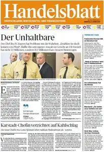 Handelsblatt vom Dienstag, 11. März 2014