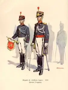 Ejercito Nacional - Brigada de Artilleria Ligera 1830 - Compañia de Zapadores 1837 - Uruguay (1976)