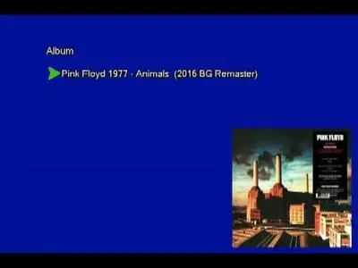 Pink Floyd - Animals (1977) [2016, Remastered, Vinyl Rip 16/44 & mp3-320 + DVD] Re-up