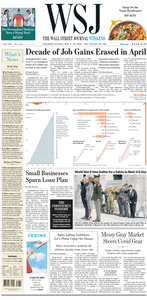 The Wall Street Journal – 09 May 2020