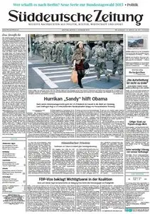 Süddeutsche Zeitung vom Montag, 05. November 2012