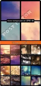 Hexagon background vector 3