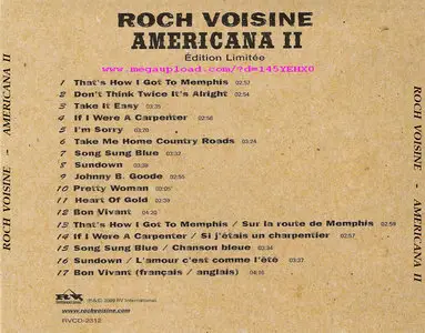 Roch Voisine - Americana 2 (2009)