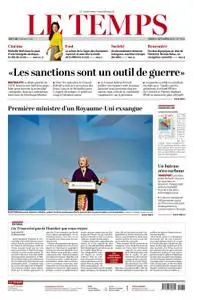 Le Temps - 06 September 2022